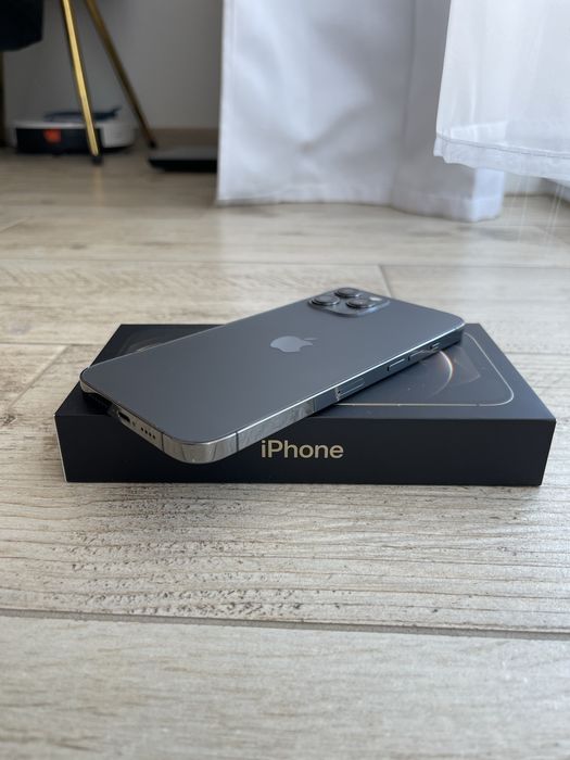 iPhone12Pro　256GB　箱付き iPhone - 【美品】iPhone 12 Pro 256GB SIMフリー 箱 付属品付
