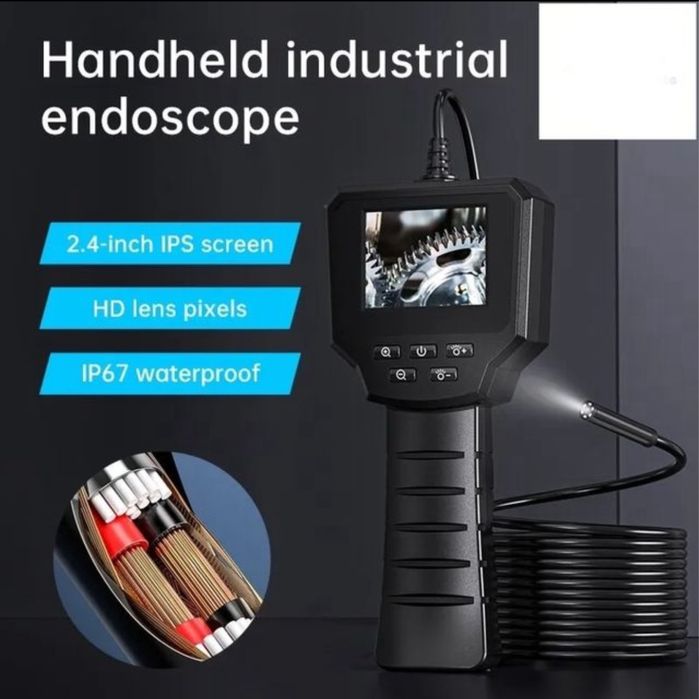 Câmara endoscópio industrial cabo 3m