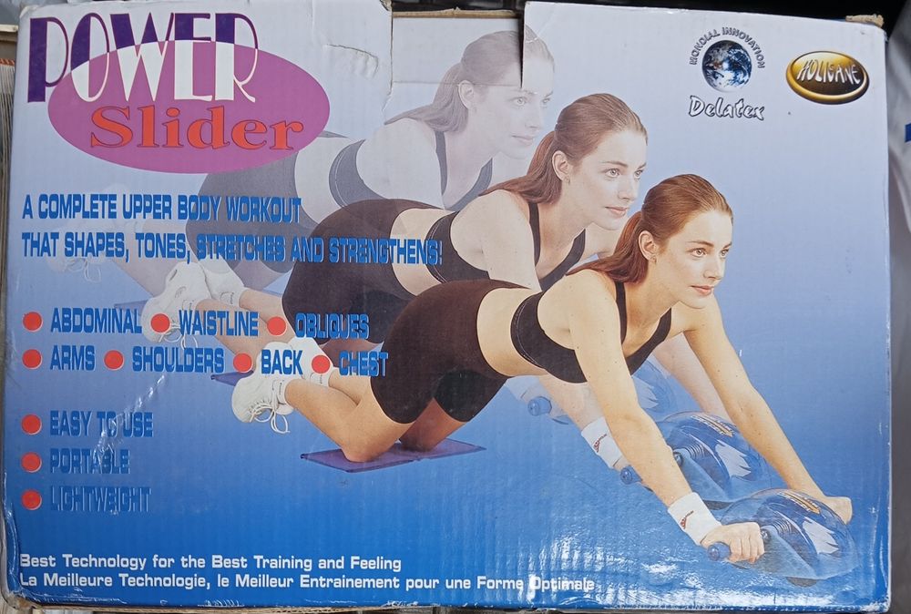 Power slider - abdominais