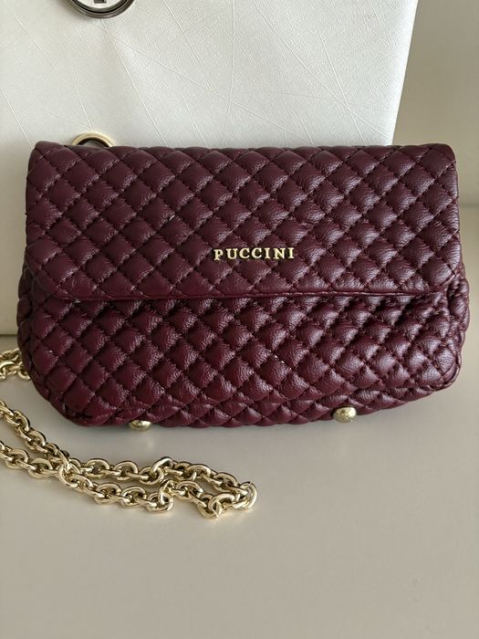 Torebka pikowana mała puccini kopertówka