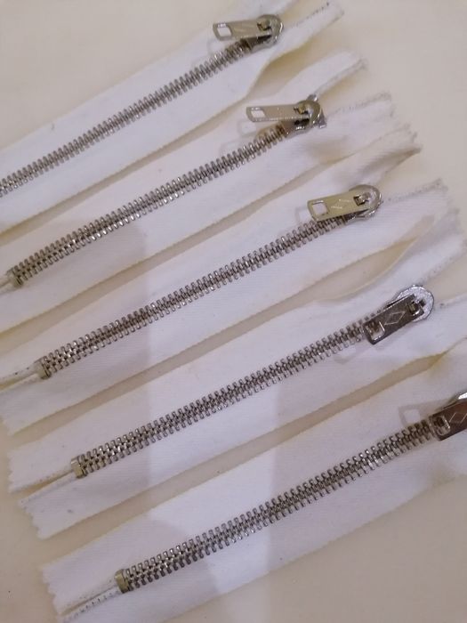 Lotes 10 Fechos = 2€ Metal 10cm 12cm 15cm 18cm Fabrico nacional Artigo