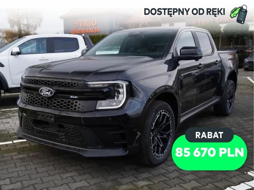 Ford Ranger 3.0 EcoBlue Turbo 4x4 DC MS-RT automat - Od ręki !