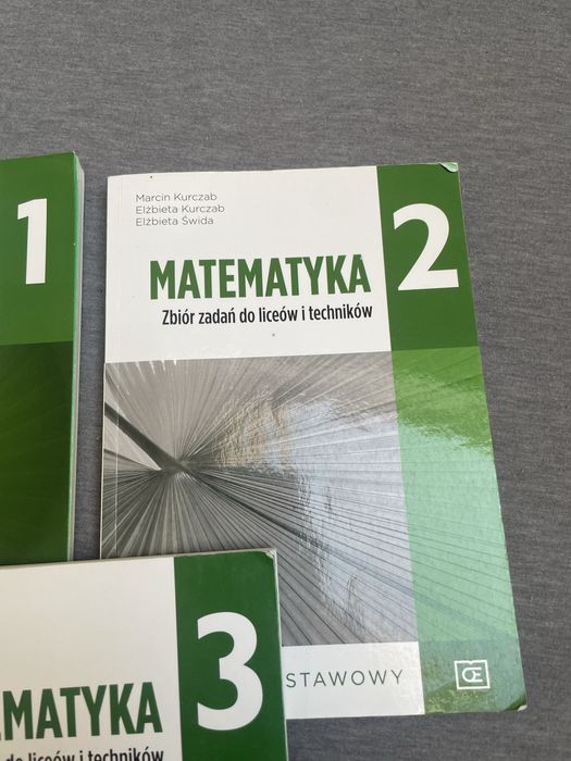 zestaw zbiorów zadań do matematyki 1 2 3 pazdro
