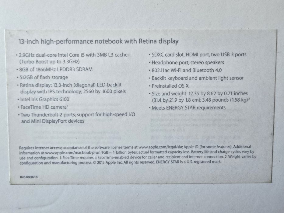 Продається Apple MacBook Pro 13