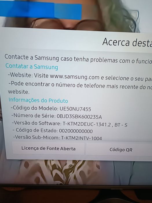 Smarttv Samsung UHD 4K 50" como Nova. PREÇO FINAL
