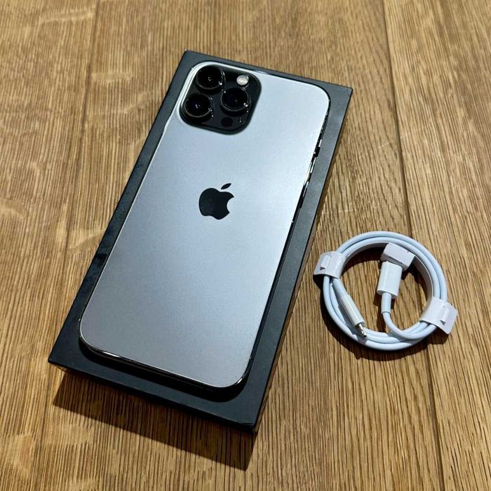  iPhone 13 Pro Max 128GB Graphite Gwarancja ROK Bardzo Dobry Bat. 100%
