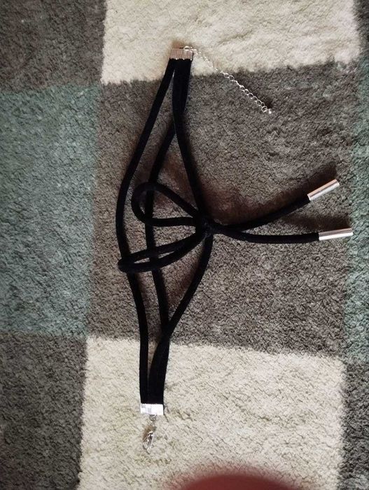 ювелирное украшение чокер - шнурок