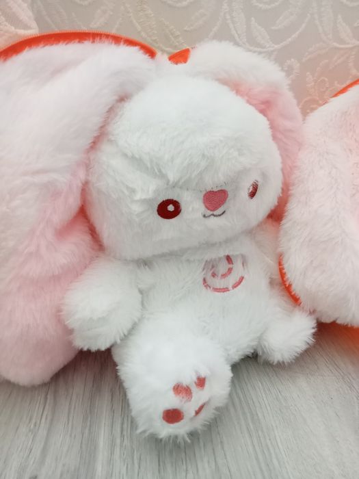 В НАЯВНОСТІ! Іграшка нічник дихаючий Зайчик - грає, світиться і дихає