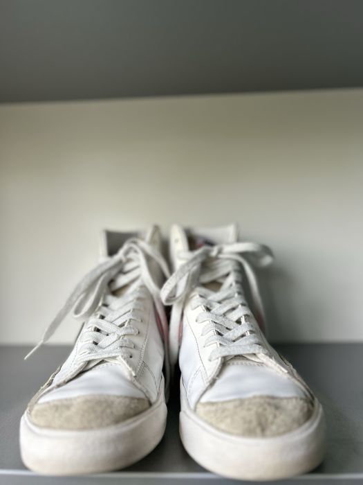 Nike Blazer Mid 77 (GS) у біло-рожевому кольорі