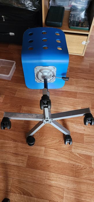 Cadeira crianca azul ikea