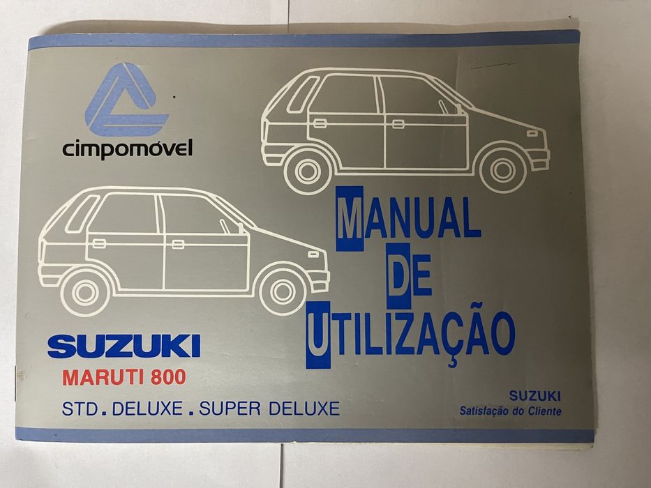 Suzuki Maruti 800 Manual de instrucoes Alcabideche • OLX Portugal