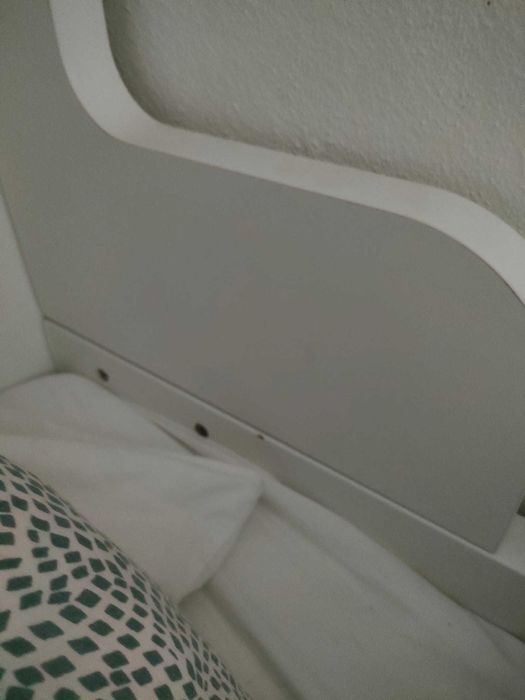 Cama extensível IKEA branca + colchão extensível
