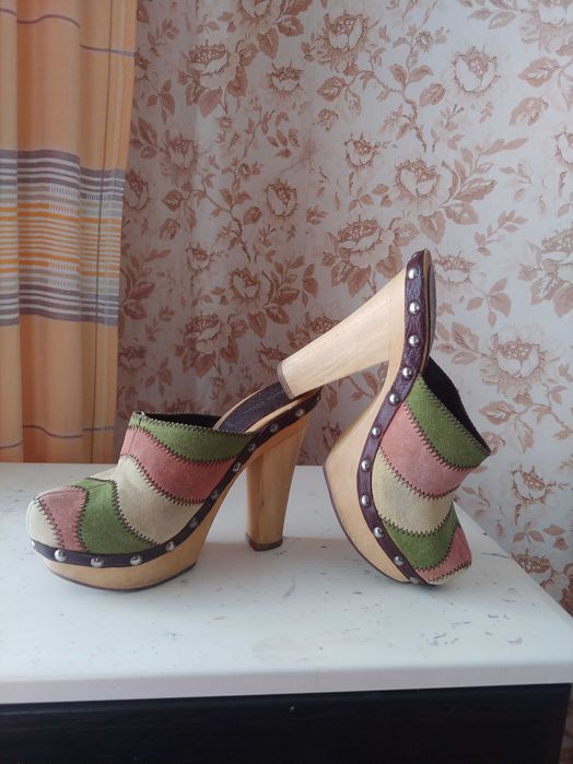 Босоножки мюли женские. Италия