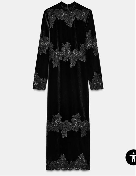 Вечірня сукня велюрова