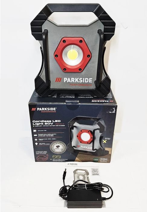 ПРОФ акумуляторни LED прожектор/фонар GERMAN Parkside PPBSTA 20/ліхтар