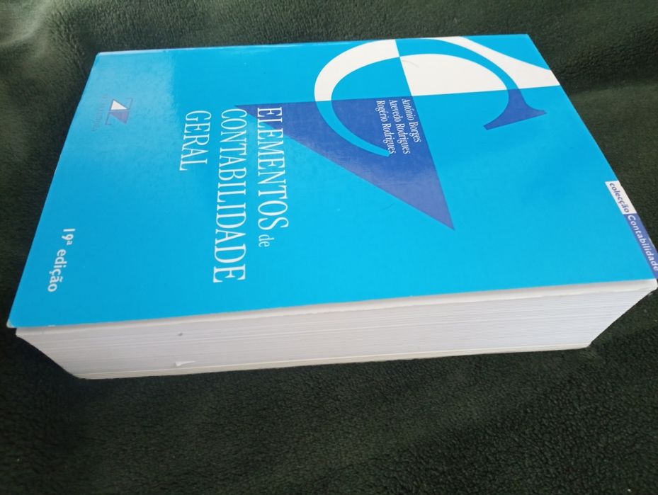 "Elementos de Contabilidade Geral" 	António Borges, Azevedo Rodrigues*
