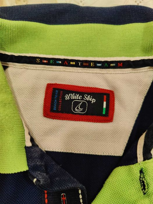 Polo White Ship tam. L em excelente estado