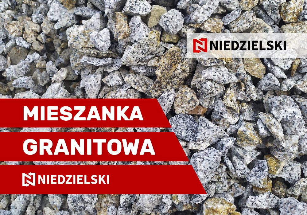 Mieszanka granitowa 0-31,5, 0-63, tłuczeń kruszywo grantiowe