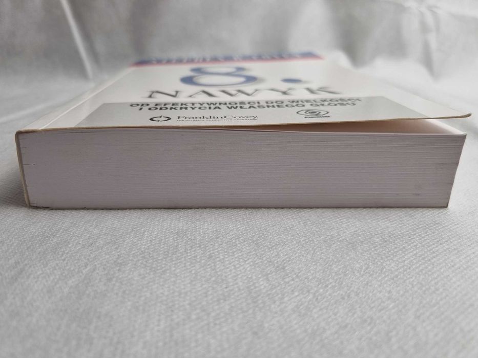 Książka 8. Nawyk Steven Covey 2020 stan bardzo dobry - jak nowa