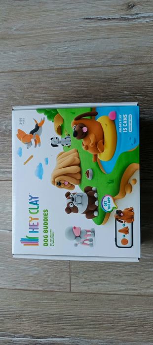 Nowa Hey Clay masa plastyczna Dog Buddies - Psi przyjaciele