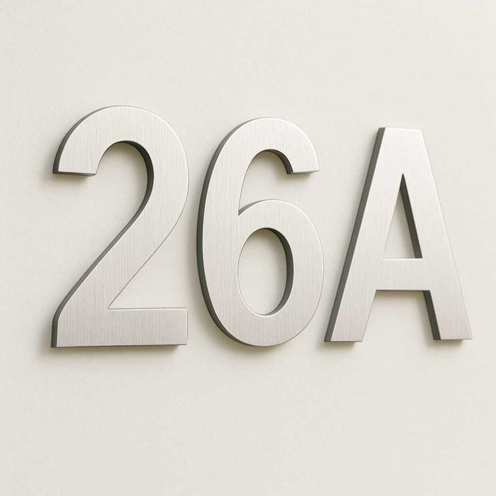 CYFRY NA DOM wycinane numer domu 3D tabliczka adresowa duże 40CM