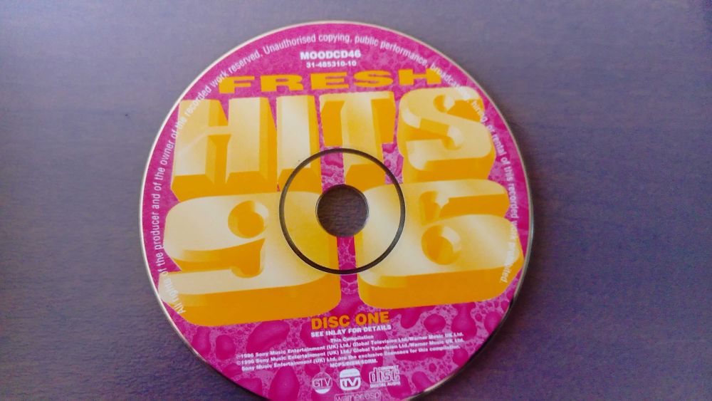 CD RARO fresh hits 96(para colecionador)