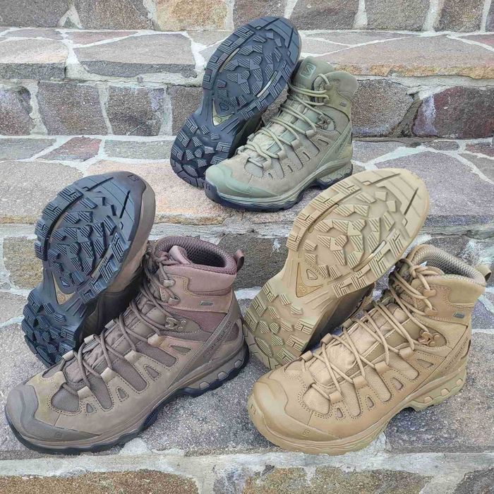Тактичні черевики SALOMON Quest 4D GTX Forces 2 оригінал, койот