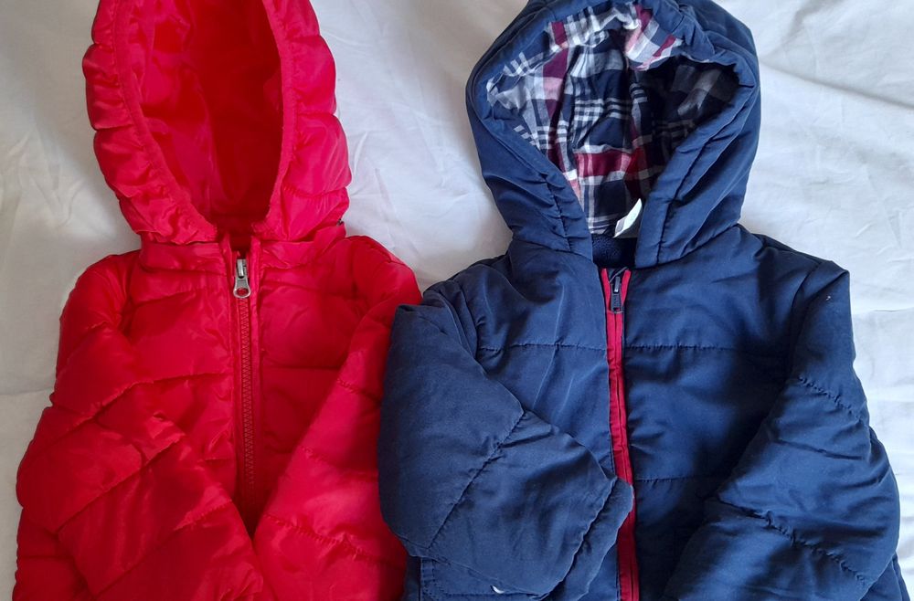 2 Casacos menino 9m a 18m