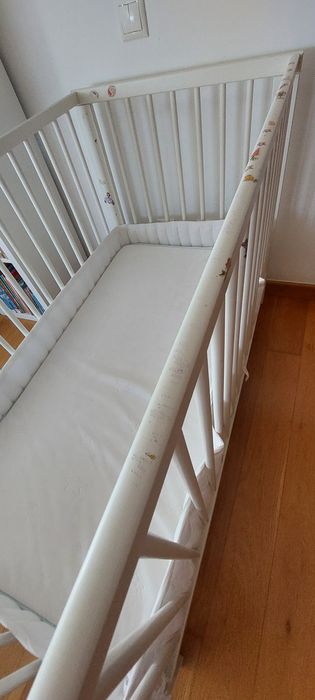Berço Cama de grades Gulliver IKEA branco