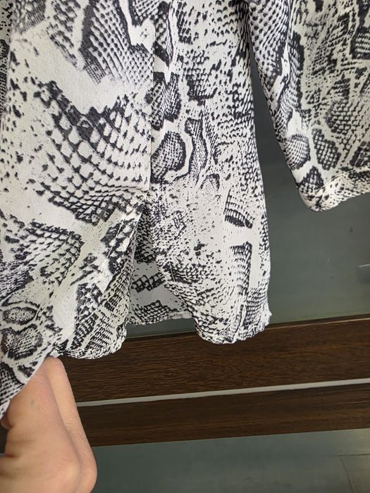 Bluzka damska print weżowy
