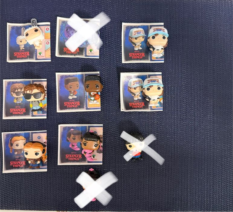 Will Stranger things - bonecos kinder joy