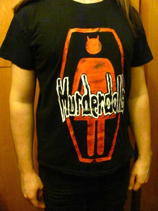 Horror Punk, футболка Murderdolls, Wednesday 13, Joey Jordison