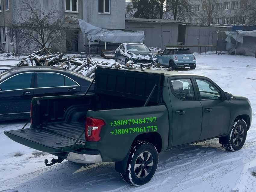 Силова алюмінієва кришка кузова пікапа Peugeot Landtrek/Пежо Ландтрек