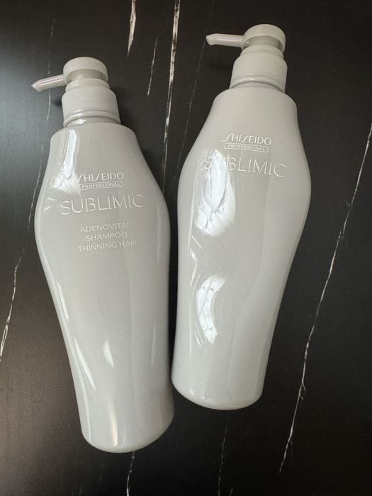 Шампунь та бальзам проти випадіння волосся SHISEIDO  Sublimic Adenovital 500 мл