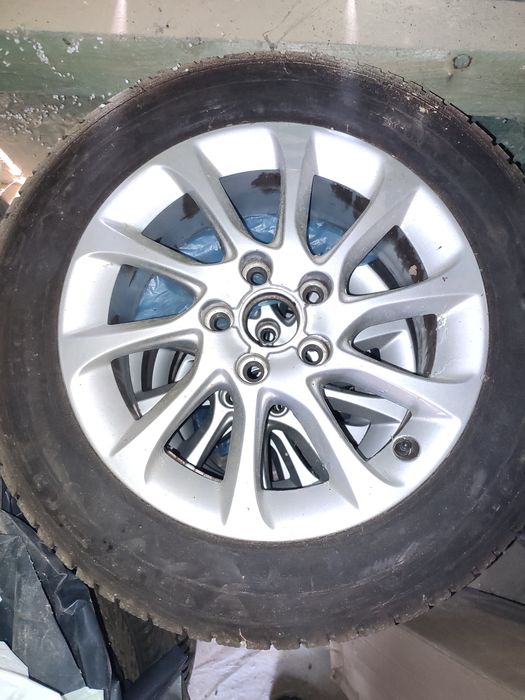 Felgi  5x112 z oponami zimowymi 215/55 R16