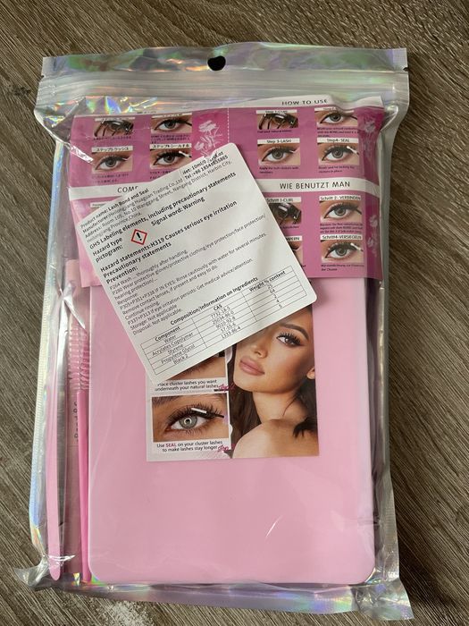 Набор для наращивания ресниц 740pcs с ремувером