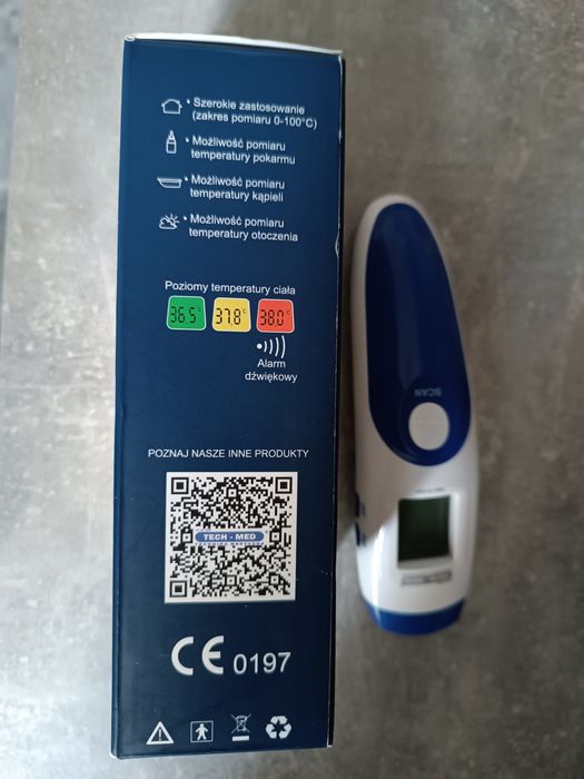 Termometr lekarski bezdotykowy TMB-70 EXP TECH-MED