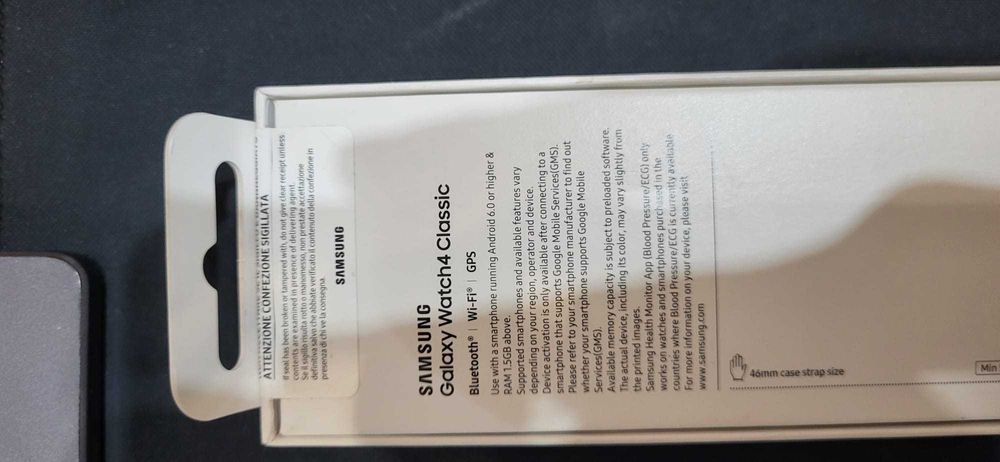 Samsung Watch4 Classic 46mm com braceletes