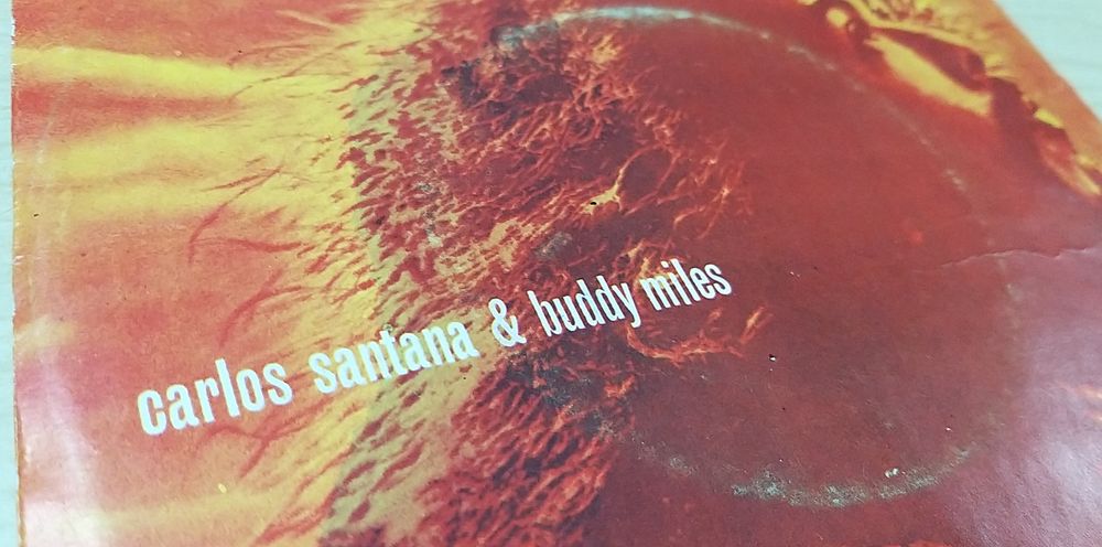 Vinil 45' Carlos Santana & Buddy Miles.