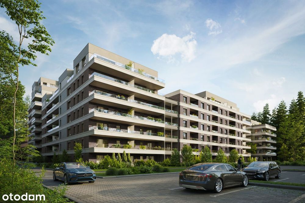 2-pokojowe mieszkanie 37m2 + loggia