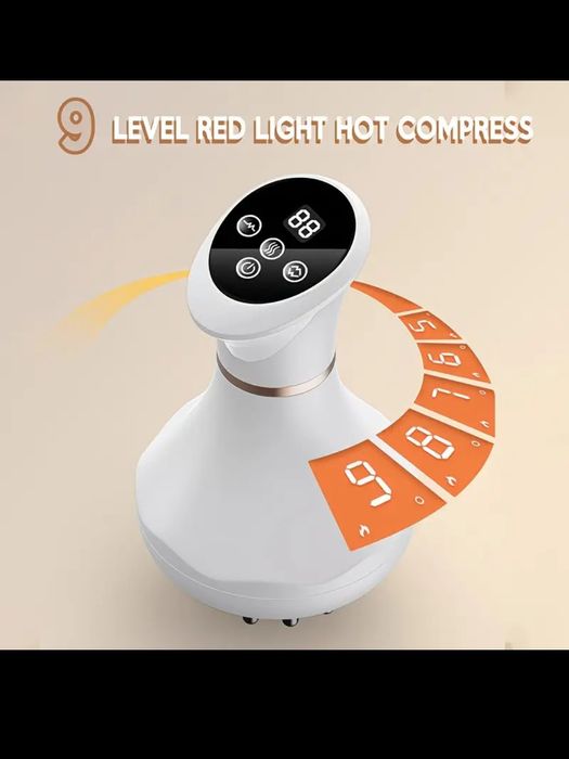 Бездротовий електричний щітка масажер з мікрострумами