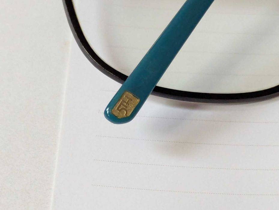 5th Avenue FADF08 оправа для окулярів титан Італія бірюза 54 16-135