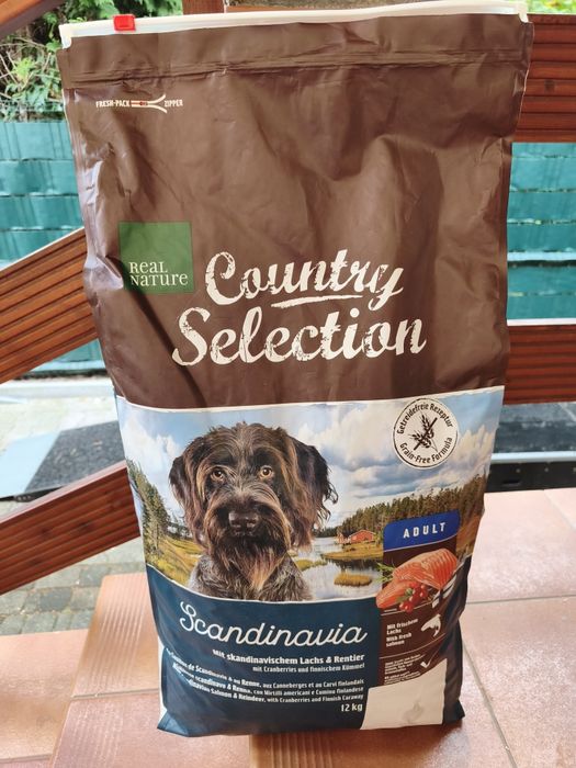 Country Selection sucha karma dla psa, adult, Scandinavia, łosoś i renifer 12 kg