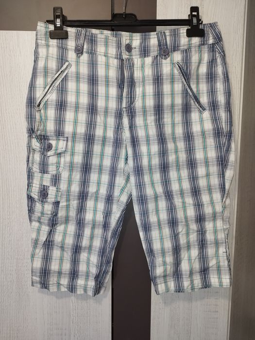 Spodenki w kratę Takko r.40