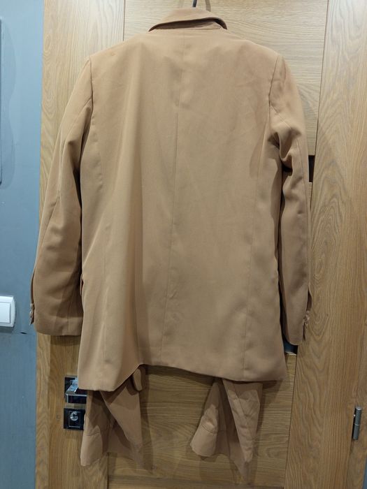 Piękny karmelowy garnitur damski rozmiar S/XL Minouu