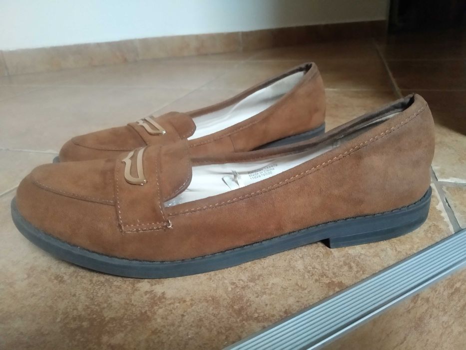 mokasyny damskie 38/37 wkladka 24cm