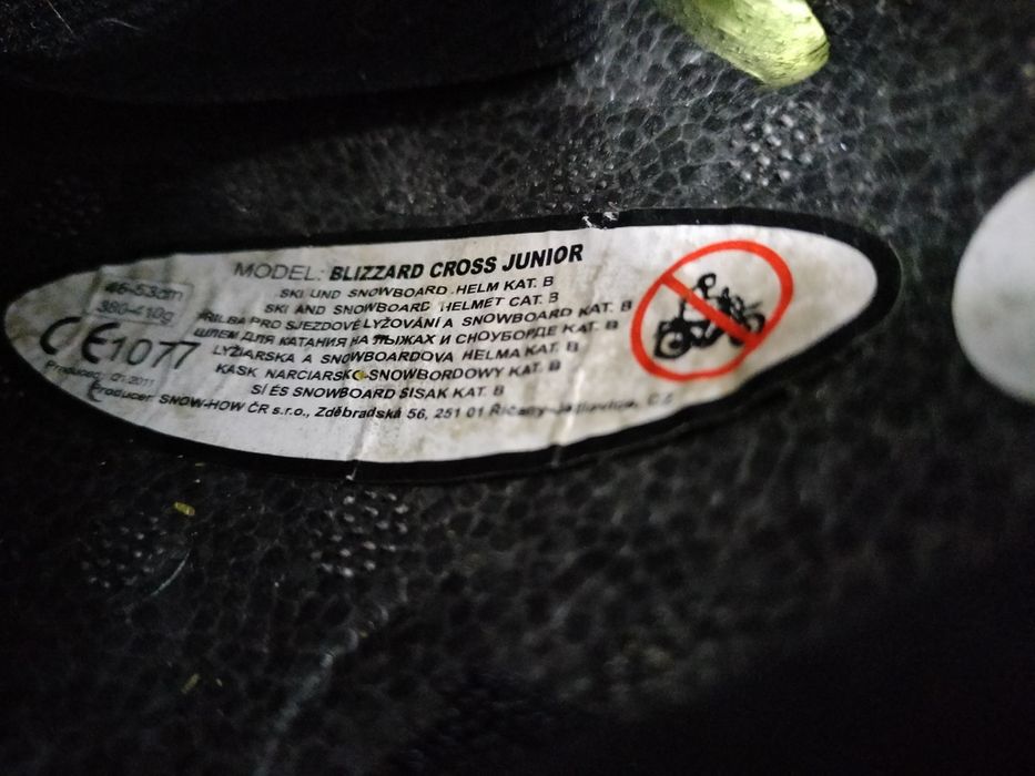 Kask narciarski Blizzard 46-53 cm i Carrera S 52-56cm