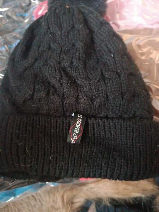 Czapka czarna Lee Cooper