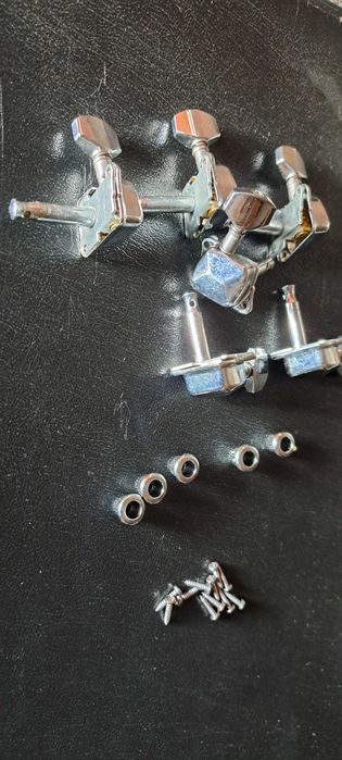 Acessórios guitarra elétrica -Eletrónica-Ponte-Carrilhões