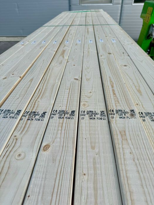 Drewno konstrukcyjne 45x95 c24 Kantówka strugana świerkowa Legar
